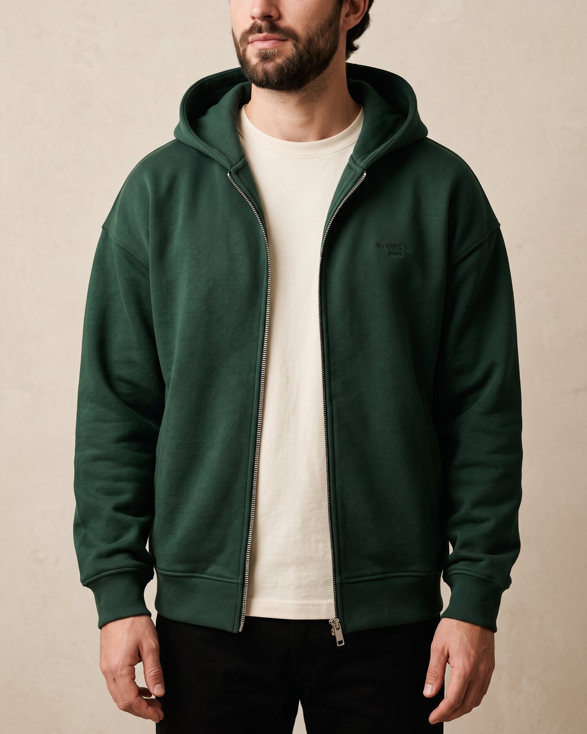 Hoodie zippé VORWELL